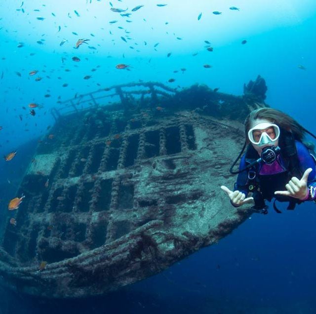 Dive the Harbour Wrecks Dive Sites in Puerto Del Carmen Lanzarote with Manta Diving Lanzarote